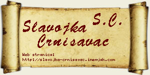 Slavojka Crnišavac vizit kartica